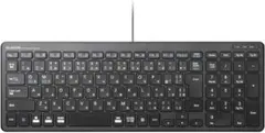 エレコム キーボード 有線 パンタグラフ ブラック TK-FCP097BKのサムネイル
