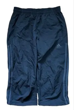 00s adidas フロントワンポイントロゴ ナイロンショーツ ブラック