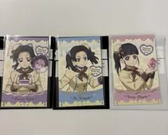 鬼滅の刃　ランダムチョコ風カード　胡蝶しのぶ　神崎アオイ　栗花落カナヲ