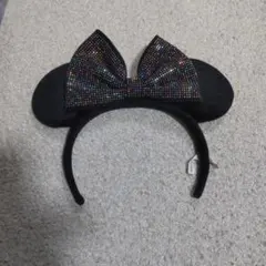 ミニー耳 ビジュー付きカチューシャ