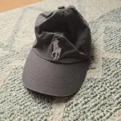 ポロラルフローレン グレー キャップ 刺繍　POLO RALPH LAUREN