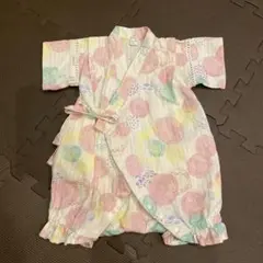 après les cours 花柄甚平 80