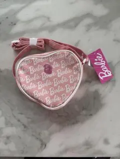 新品★タグ付き Barbie ハート型ショルダーバッグ ピンクのサムネイル