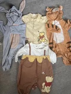 ディズニーロンパース4点セット