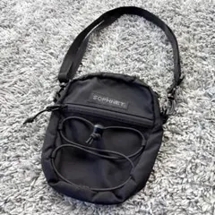 未使用級✨SOPHNET. ブラック ショルダーバッグ サコッシュ