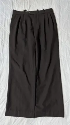 2タック　ワイドスラックス　古着