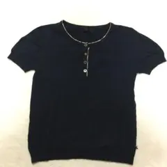 Paul S mith半袖 綿 100%Tシャツ ボタン付き