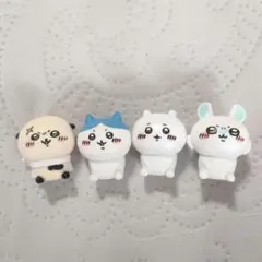 ちいかわ　インテリアミニフィギュア ちいかわ・ ハチワレ・ラッコ・モモンガ