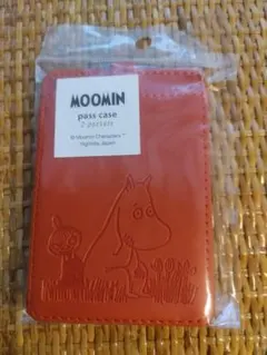MOOMIN パスケース 2ポケット ストラップ付き(1/7まで限定値下げ)