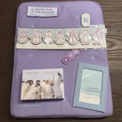 BTS ウィンパケ 2021 ポーチ ワッペン ミニフォトブック