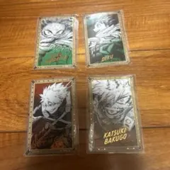 僕のヒーローアカデミア　原画展グッズ　緑谷出久・爆豪勝己 カードセット