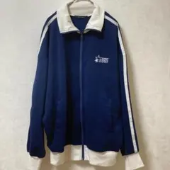 CHIP CLIFF ネイビー ジャージジャケット スポーツウェア M しまむら