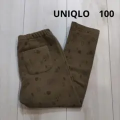 ユニクロ　フリースレギンス　100