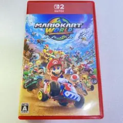 【美品】マリオカート ワールド Nintendo Switch2ソフト