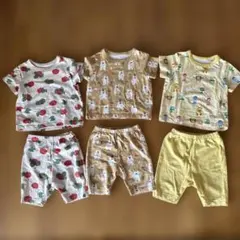ベビーパジャマ 半袖 3点セットUNIQLOユニクロのサムネイル