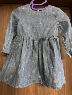 【水通しのみ】トミーヒルフィガー　ワンピース　ベビー　デニム　74