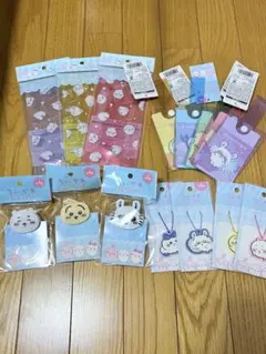 新発売！　ちいかわ　グッズ15個セット　クリアケース、キーホルダー　他