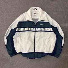 90s NIKE ナイロンジャケット　ドローコード　y2k oldnike 短丈