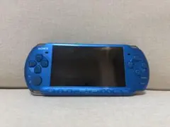 PSP3000 本体 青　充電器付き　バッテリーなし