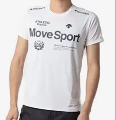 move sport デサント メンズ 半袖Tシャツ ホワイト L