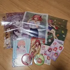 アニメキャラクター ポストカード・バッジセット