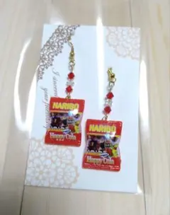 HARIBO　ハンドメイド　ピアス