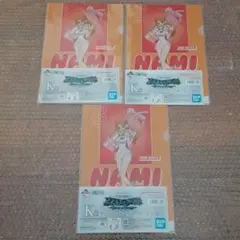 一番くじ ワンピース 未来島エッグヘッド ファイル&ステッカー ナミ3枚