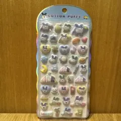 みみっち　COTTON PUFFY シール ステッカーのサムネイル