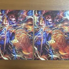 鬼滅の刃　入場者特典　第5弾キービジュアル イラストボード