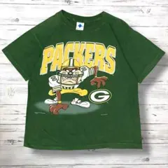 champ Tシャツ デカロゴ グリーン キッズ160 1281