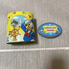 香港ディズニー ドナルドダック チップとデール クッキー缶 空き缶
