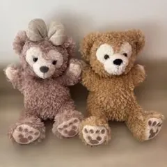 ダッフィー＆シェリーメイ ぬいぐるみセット ハンドパペット
