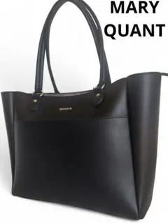 マリークワント MARY QUANT　フリップサイドデイジー トートバッグ 自立