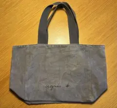 agnès b. グレー トートバッグ