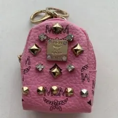 MCM ピンク バックパック型キーホルダーのサムネイル
