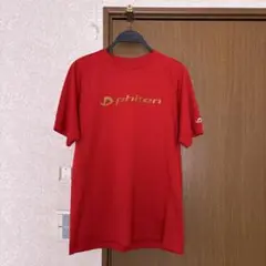 phiten レッド Lサイズ シャツ