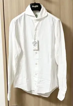 美品　フィナモレ　フランネルシャツ 起毛シャツ ネルシャツ