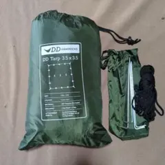 中古美品DDタープ3.5×3.5 最長60日保証／ DDタープ 3.5x3.5 DD Tarp タープ 3.5×3.5 高