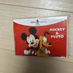 【新品未使用】ディズニーカードクラブ 2020年 ピンバッジ
