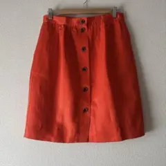 J.Crew ジェイクルー ネオンオレンジ スカート 6 新品未使用