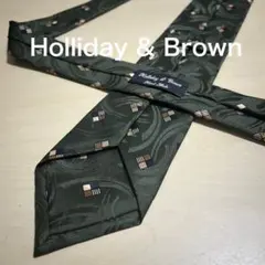 新品】Holliday & Brown／プリントタイ／ドッグ柄／テラコッタ - メルカリ