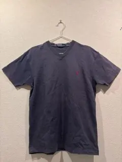 ポロ　ラルフローレン　Tシャツ　ネイビー　L