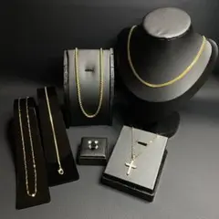 ハ*ド様 ネックレス　まとめ売り　ピアス　アクセサリー　ゴールド　ブレスレット