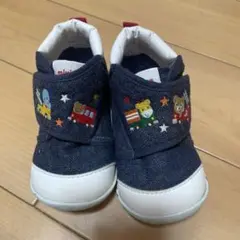 ミキハウス ネイビー スニーカー　12.5