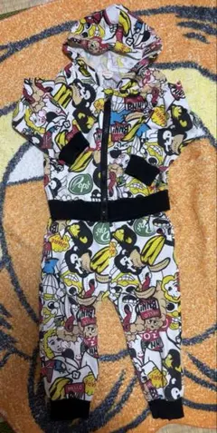 90サイズ　男の子セットアップ