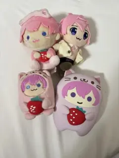 すとぷり さとみ ぬいぐるみ あにまる シリコンポーチ キーホルダー