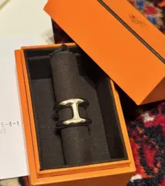 極美品 HERMÈS エルメス オスモズ リング 56（日本サイズ16号）箱なし 