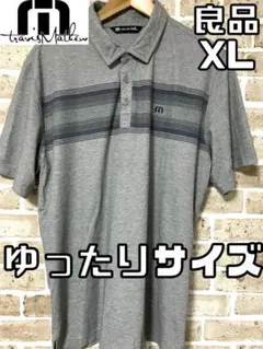 【24時間以内/匿名配送】トラビスマシュー メンズ 半袖 ポロシャツ XLサイズ
