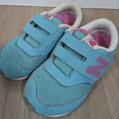 ニューバランス　New Balance ミントグリーン　ピンク　17.5cm