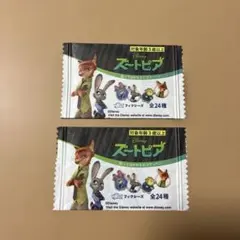 ズートピア 貼ってはがせるエコワッペン2枚 （未開封・中身不明）